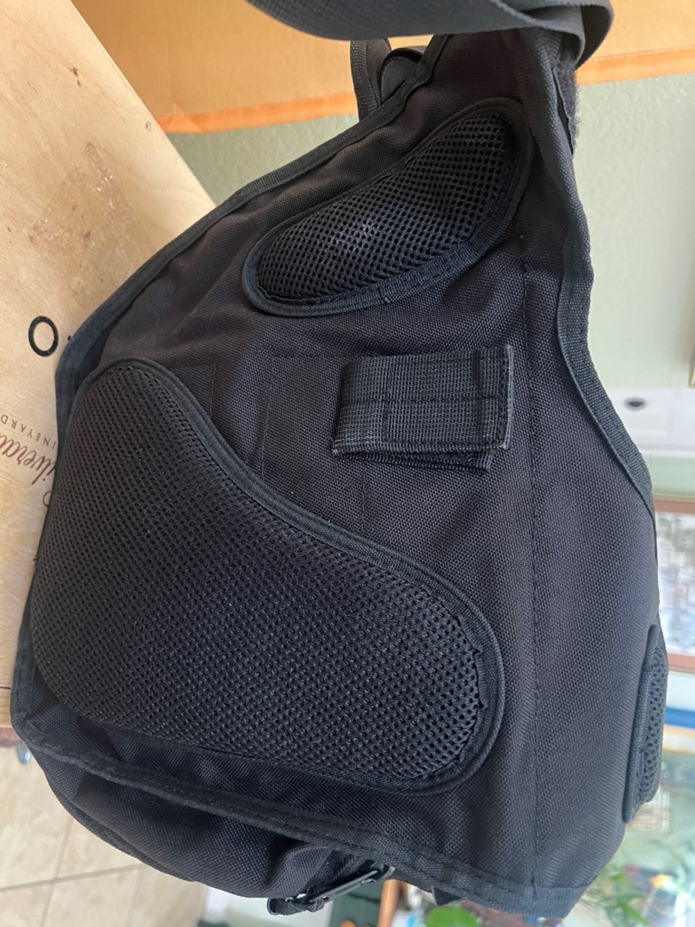 5.11 Tactical Black Crossbody Messenger Sling Pack - Picture 3 of 5
